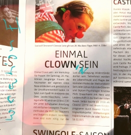Clown Seminar Presse Essen